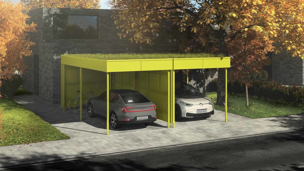 Käuferle doppel Carport, RAL